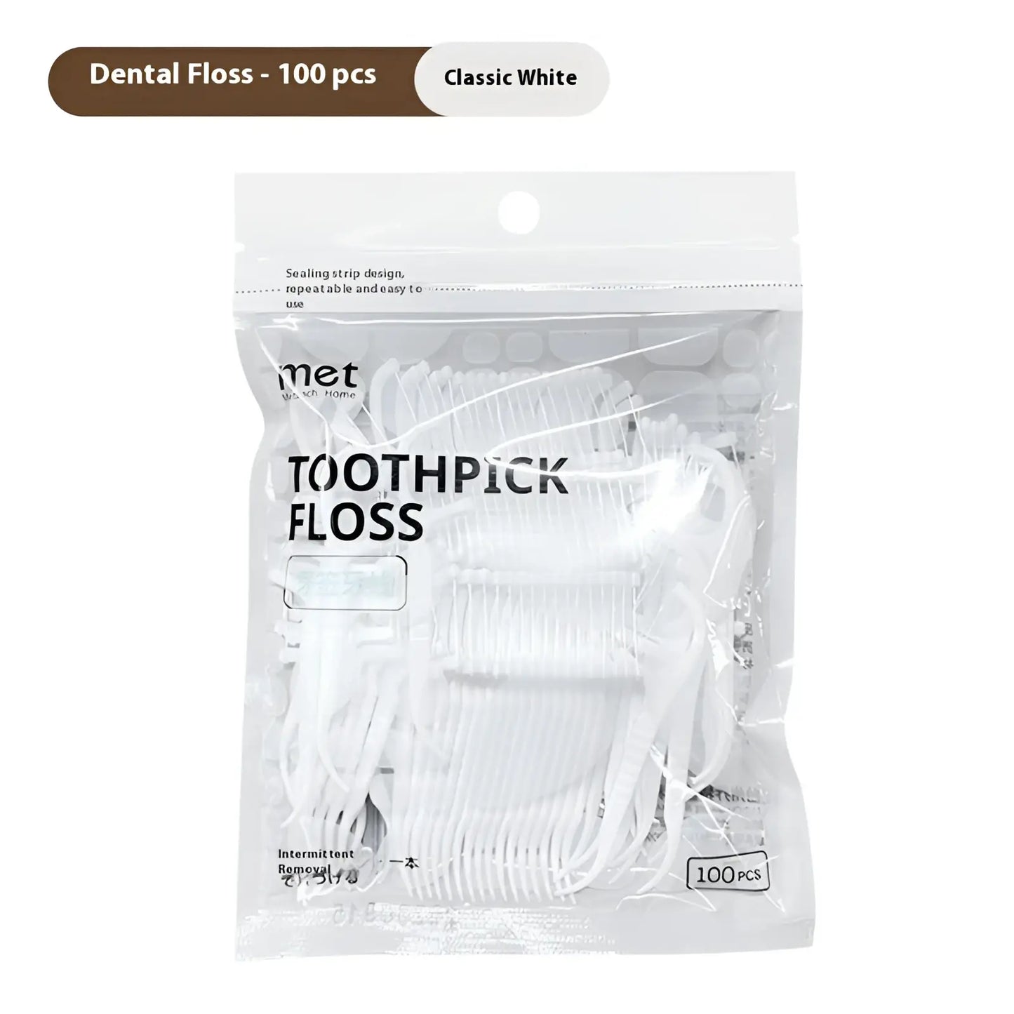 Portable Dental Floss Box Automatic Pop-up Dispenser