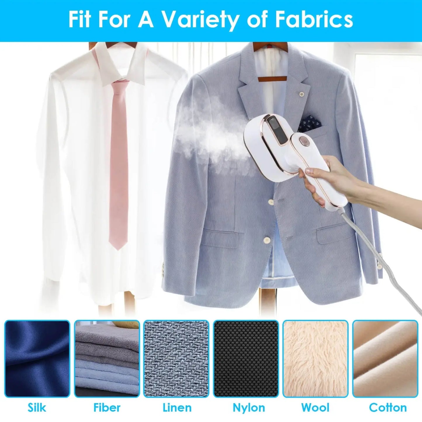 Portable Handheld Steamer 1000w Travel Garment Iron