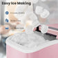 Portable Ice Maker 26lbs Self Cleaning Bullet Machine