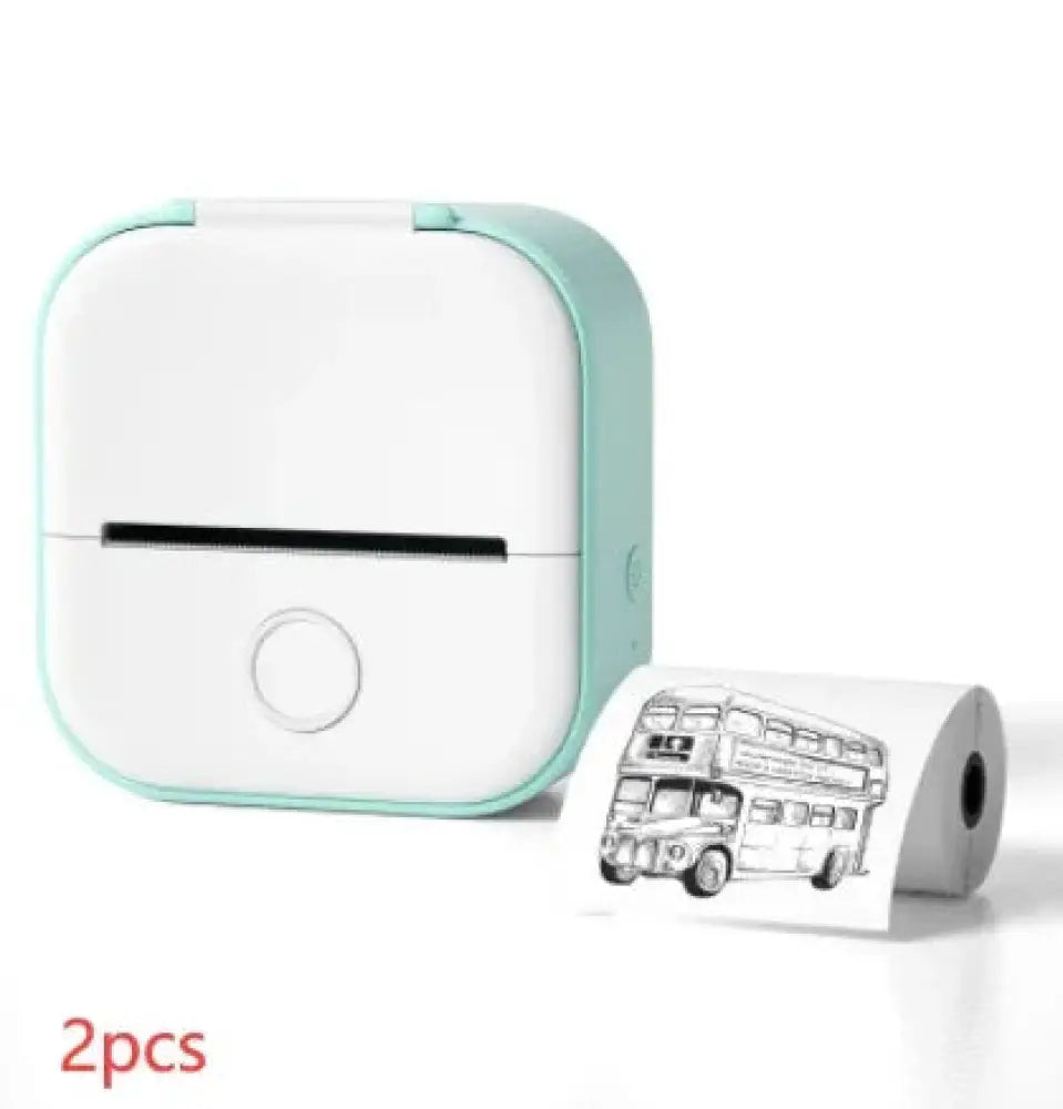 Portable Bluetooth Mini Thermal Label and Photo Printer