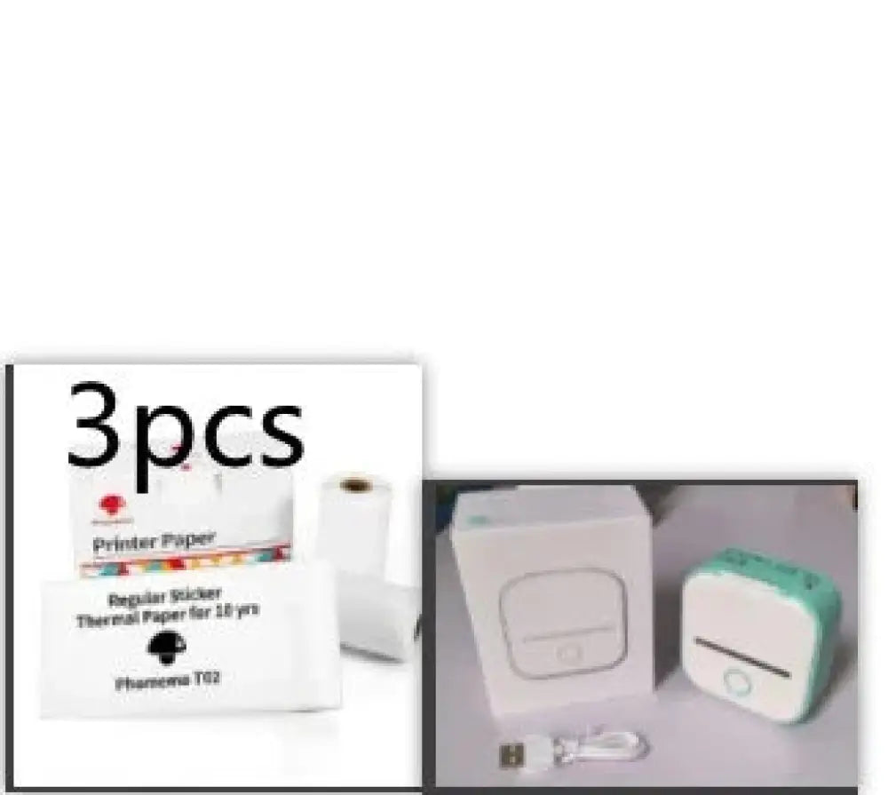 Portable Bluetooth Mini Thermal Label and Photo Printer