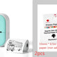 Portable Bluetooth Mini Thermal Label and Photo Printer