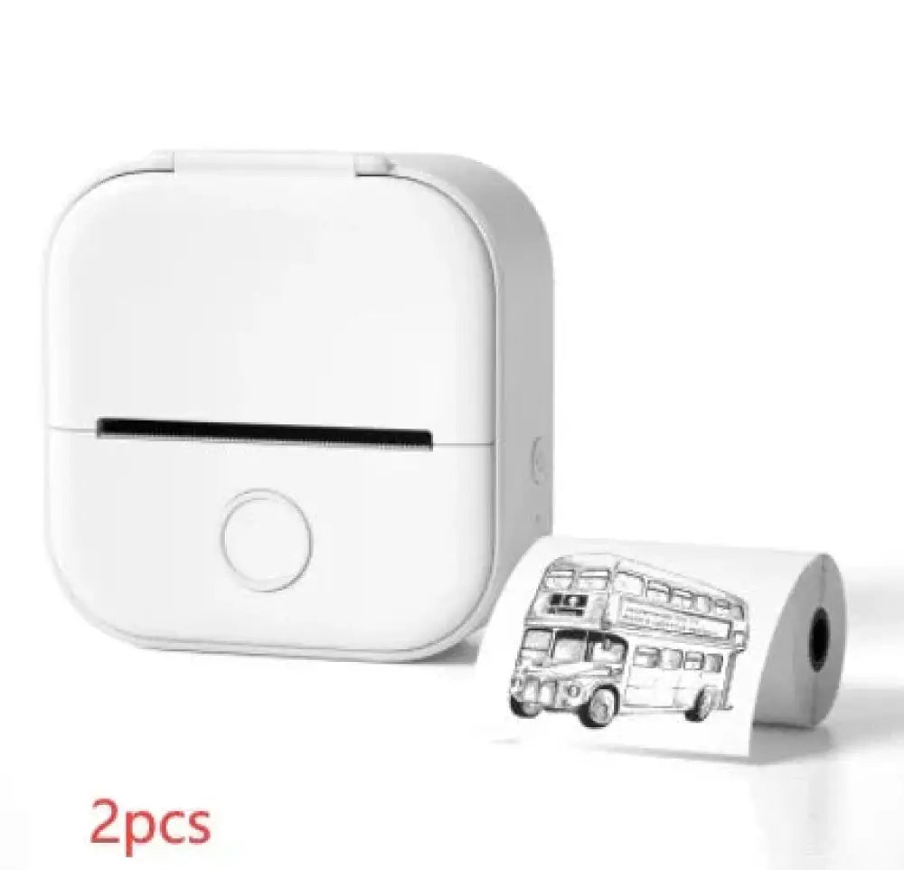 Portable Bluetooth Mini Thermal Label and Photo Printer