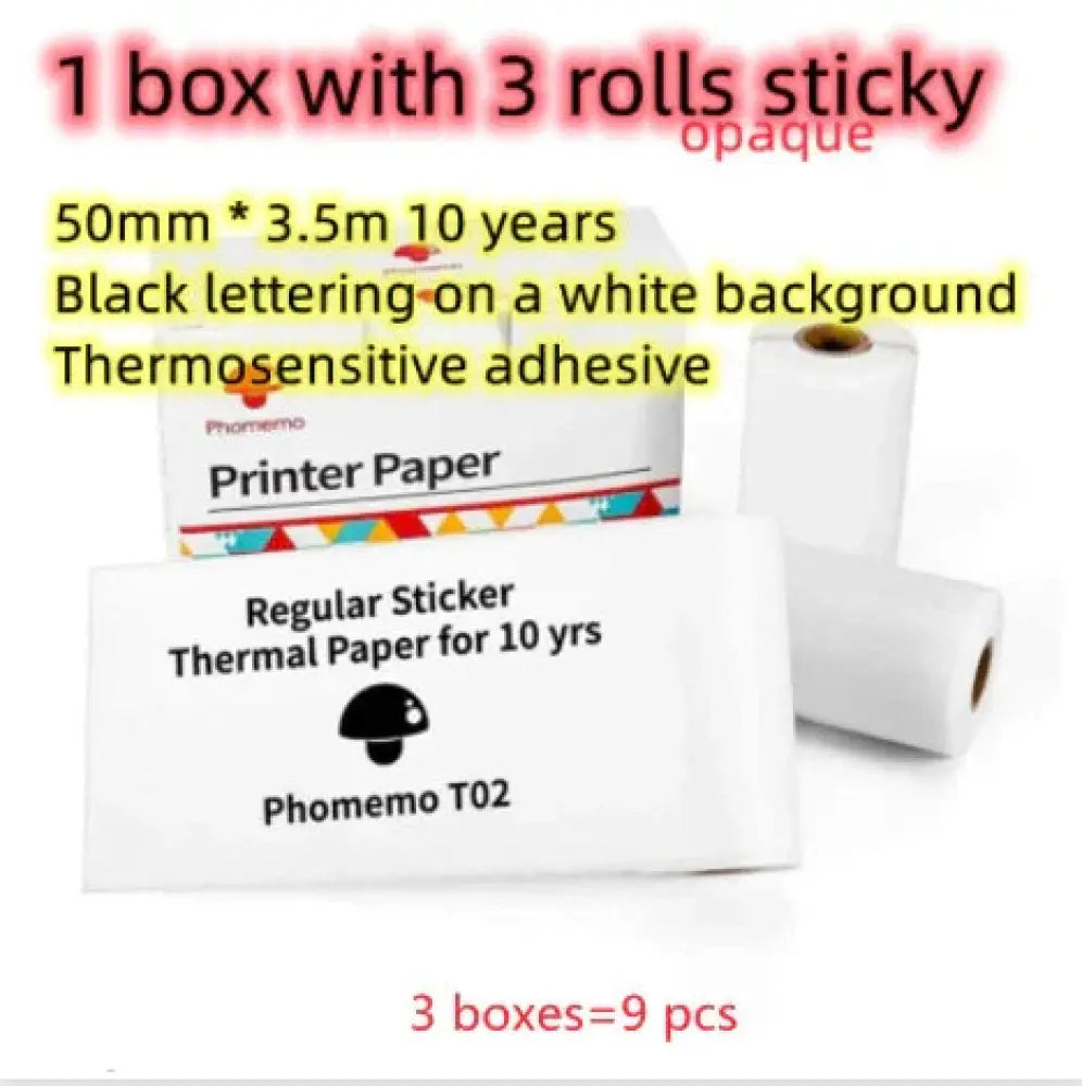 Portable Bluetooth Mini Thermal Label and Photo Printer