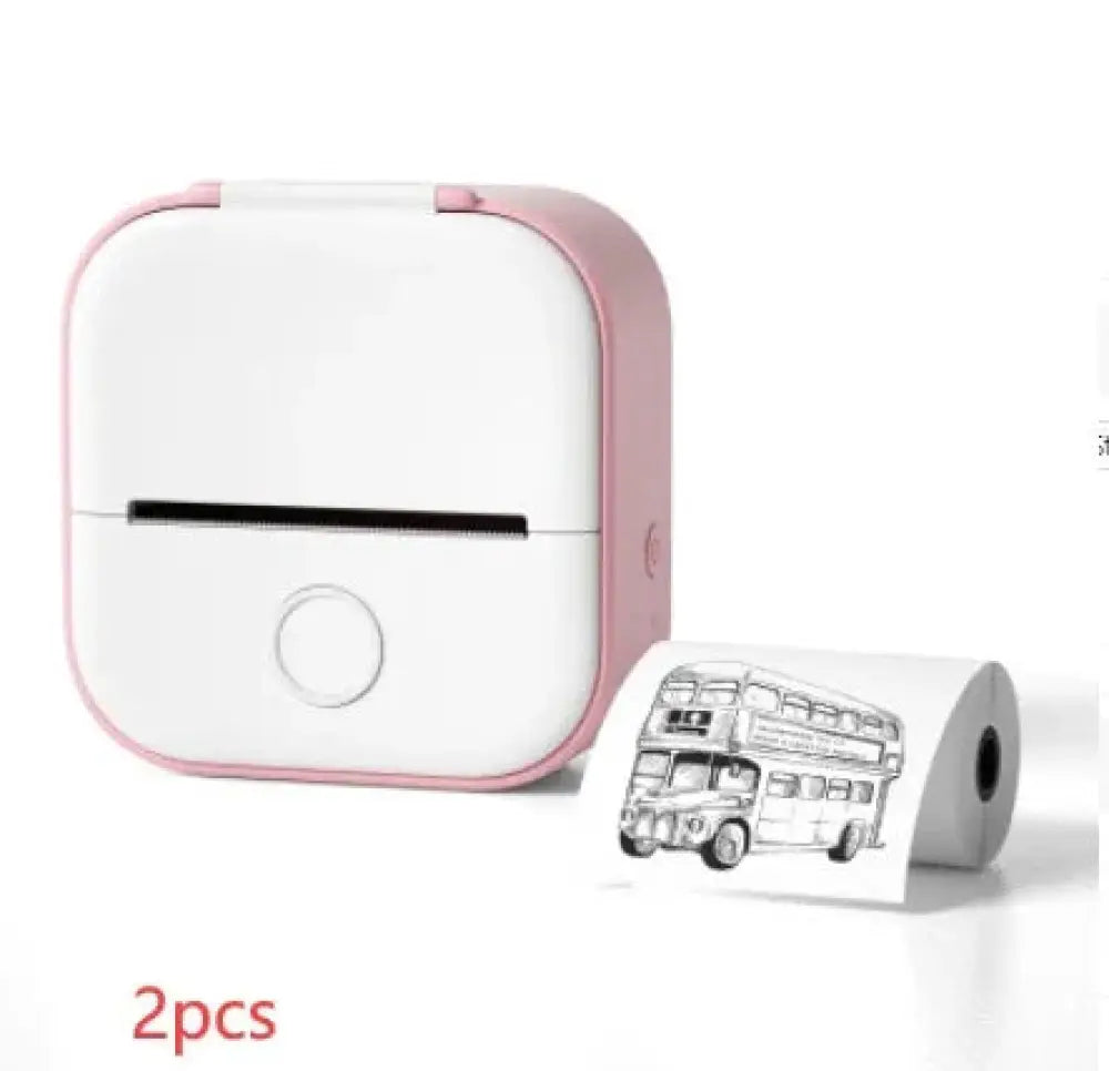Portable Bluetooth Mini Thermal Label and Photo Printer