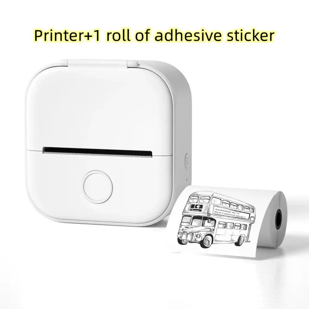 Portable Bluetooth Mini Thermal Label and Photo Printer