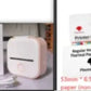 Portable Bluetooth Mini Thermal Label and Photo Printer