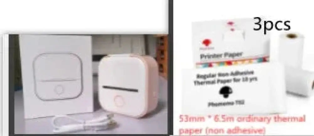 Portable Bluetooth Mini Thermal Label and Photo Printer