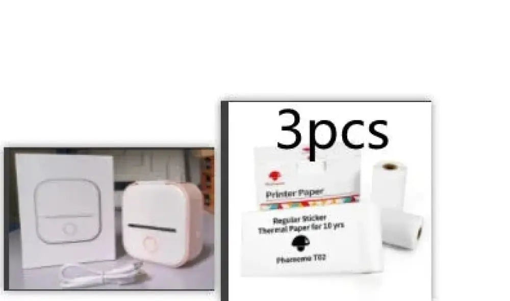 Portable Bluetooth Mini Thermal Label and Photo Printer