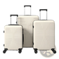 Premium 3 Piece Pp Hardshell Spinner Suitcase Set