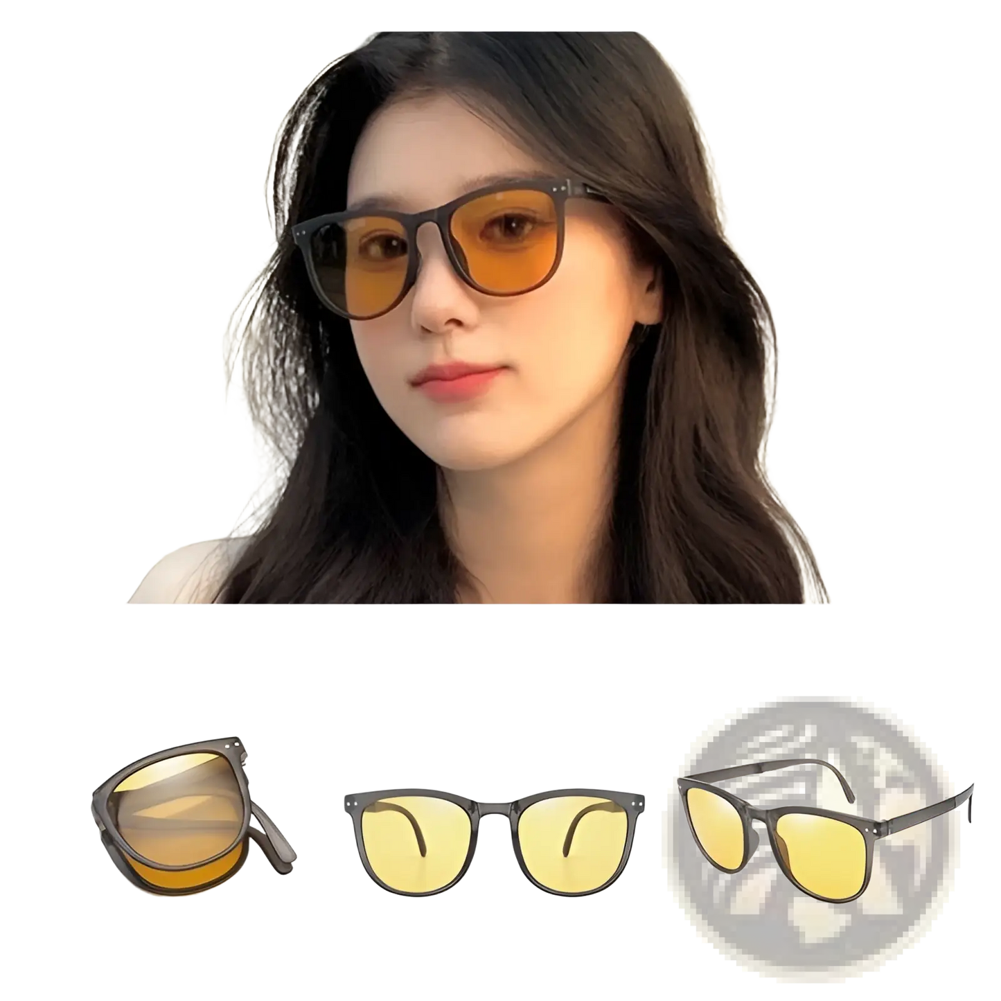Premium Polarized Folding Sunglasses for Women