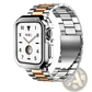 Premium Stainless Steel Apple Watch Band with Tpu Case