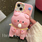 3d Pig Cartoon Bubble Popping Silicone Stress Relief Case