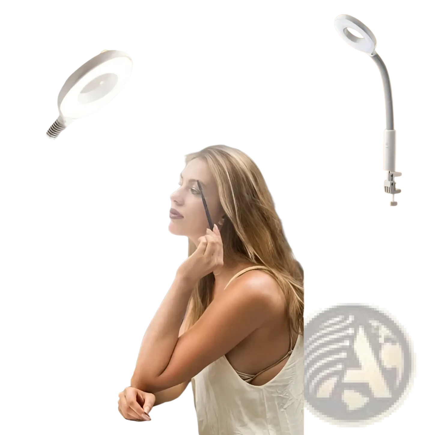 Professional Facial Steamer with 3x Magnifying Lamp