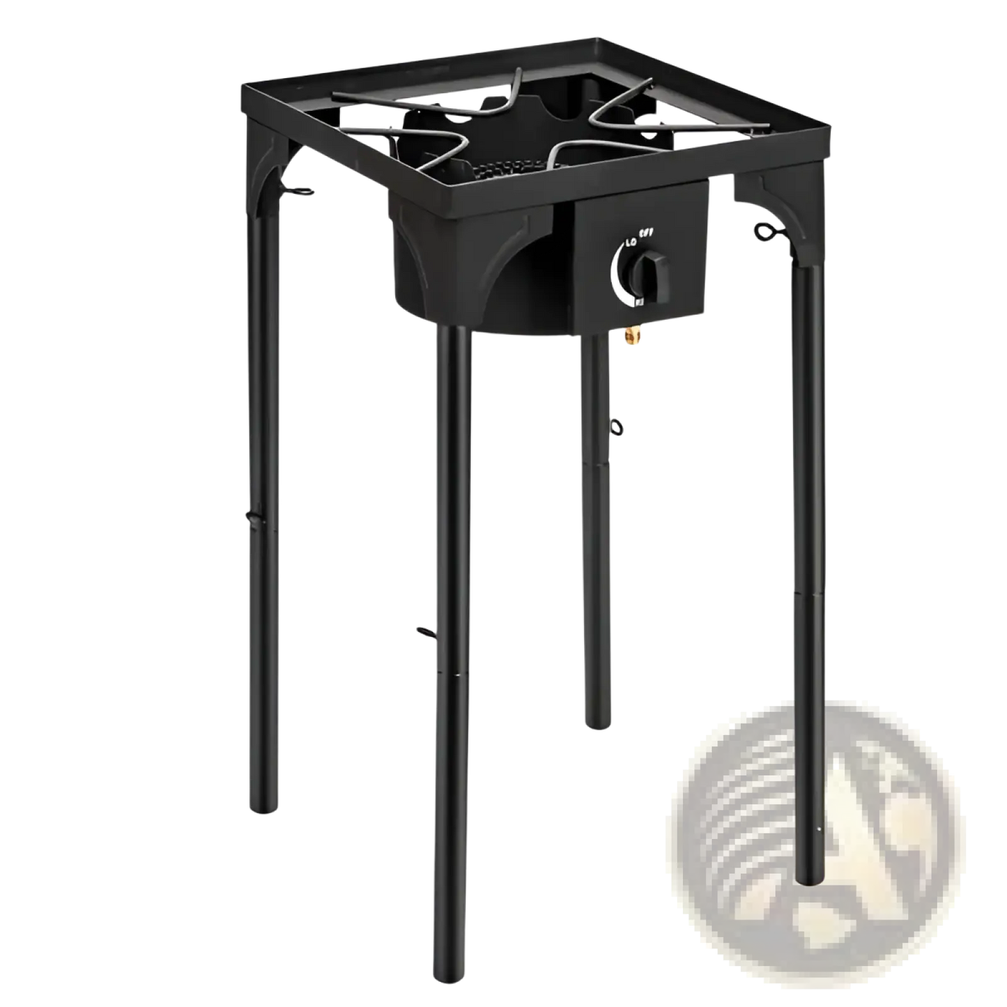 Propane Camp Stove 75000 Btu Single Burner Cast Iron
