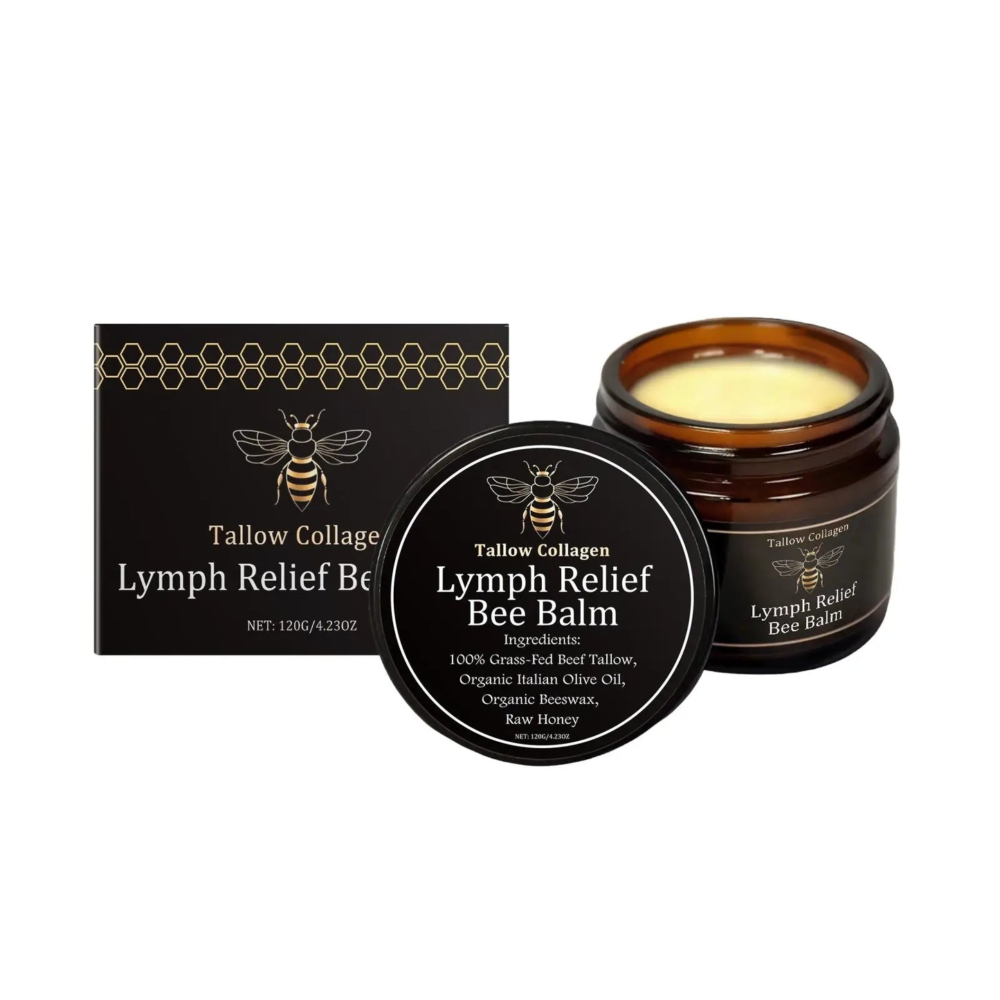 Propolis Cream Tallow Collagen Bee Venom Balm 50g