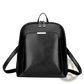 Pu Leather Anti-theft Backpack with Magazine Print