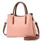 Pu Leather Shoulder Bag with Detachable Strap