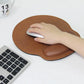 Ergonomic Pu Leather Mouse Pad with Wrist Support