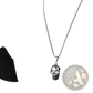 Punk Skull Pendant Titanium Steel Necklace for Men and Women