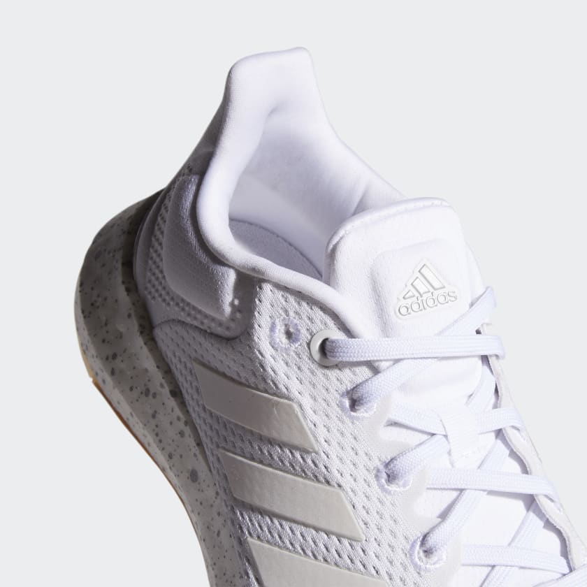 Adidas PureBoost 21 Branco/Branco/Prata Tamanho 7,5