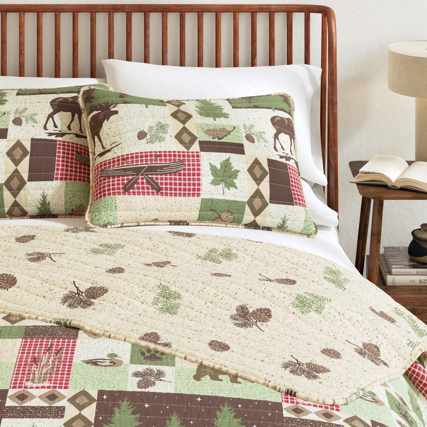 Wilder Collection 3 Piece Lodge Quilt Set