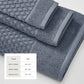 Cotton Diamond Waffle Weave Bath Towel Set - Grayson Collection