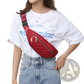 Quilted Crossbody Fanny Pack for Women and Sports