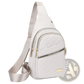 Quilted Crossbody Slanted Chest Bag for Women