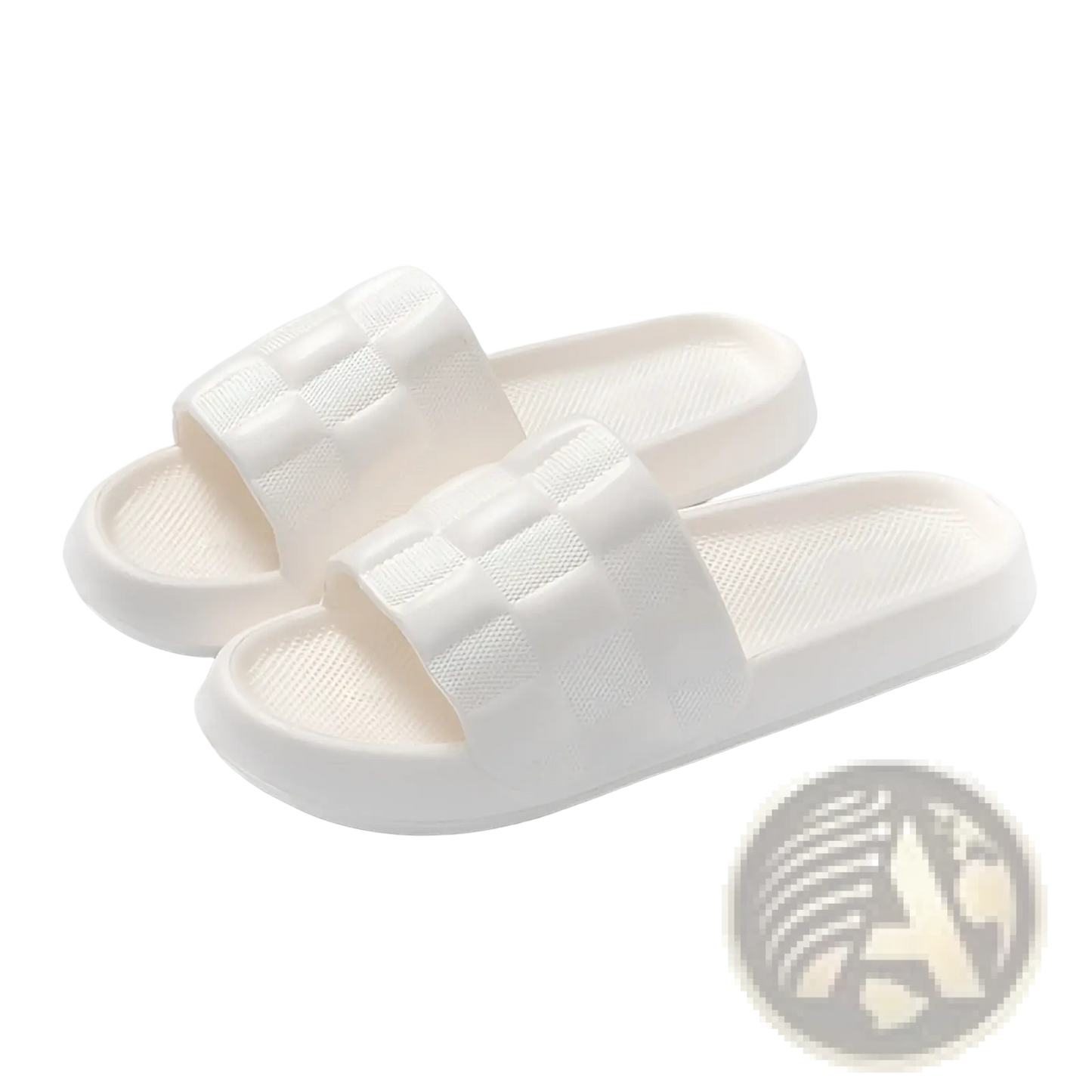 Quilted Eva Soft Sole Breathable Slide Sandals