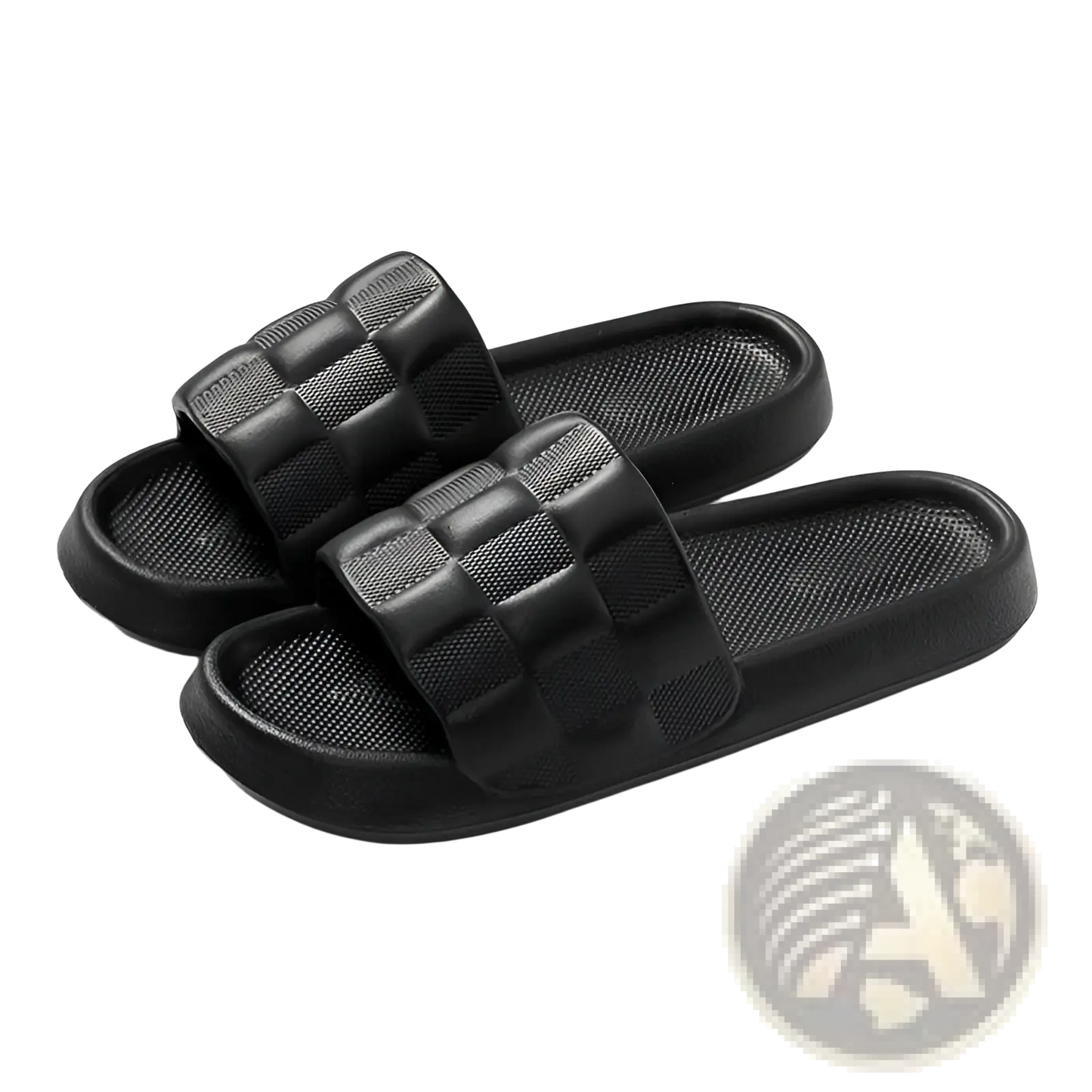 Quilted Eva Soft Sole Breathable Slide Sandals
