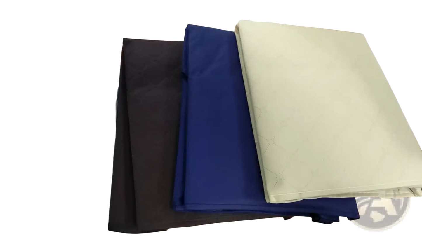 Quilted Fabric Clothes Storage Bags 3 Pack Set