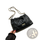 Quilted Faux Leather Crossbody Bag with Chain Strap