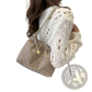 Quilted Faux Leather Crossbody Bag with Chain Strap