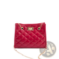 Quilted Mini Chain Shoulder Bag Rhombus Small Square Bag