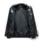 Racing Pu Leather Bomber Jacket Korean Style