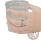 Rainbow Enamel Inlay Stainless Steel Unisex Band Ring