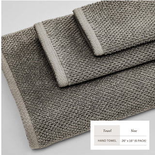 Cotton Textured Bath Towel Set - Acacia Collection