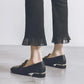 Women's British Style Horsebit Soft Leather Loafers