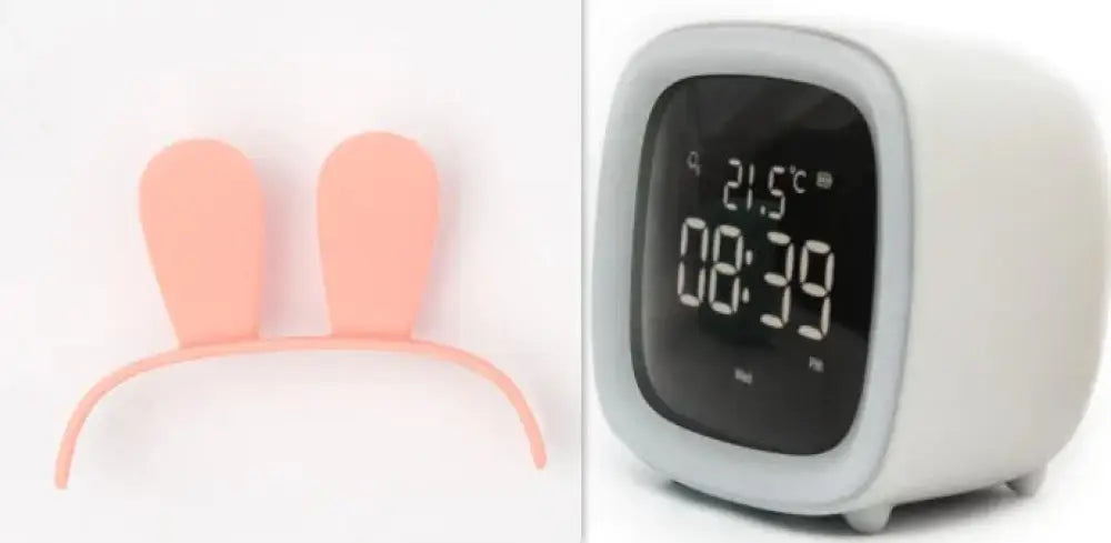 Kids Animal Digital Alarm Clock with Night Light and Temp