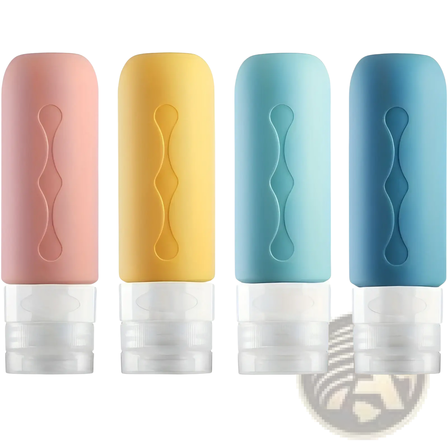 Refillable Silicone Travel Bottles Leakproof Set