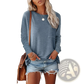 Relaxed Pocket Knit Long Sleeve T-shirt
