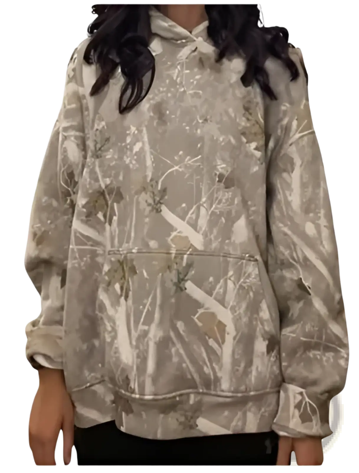 Retro 3d Tie Dye Oversized Unisex Pullover Hoodie