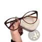 Retro Cat Eye Uv380 Lightweight Fashion Sunglasses
