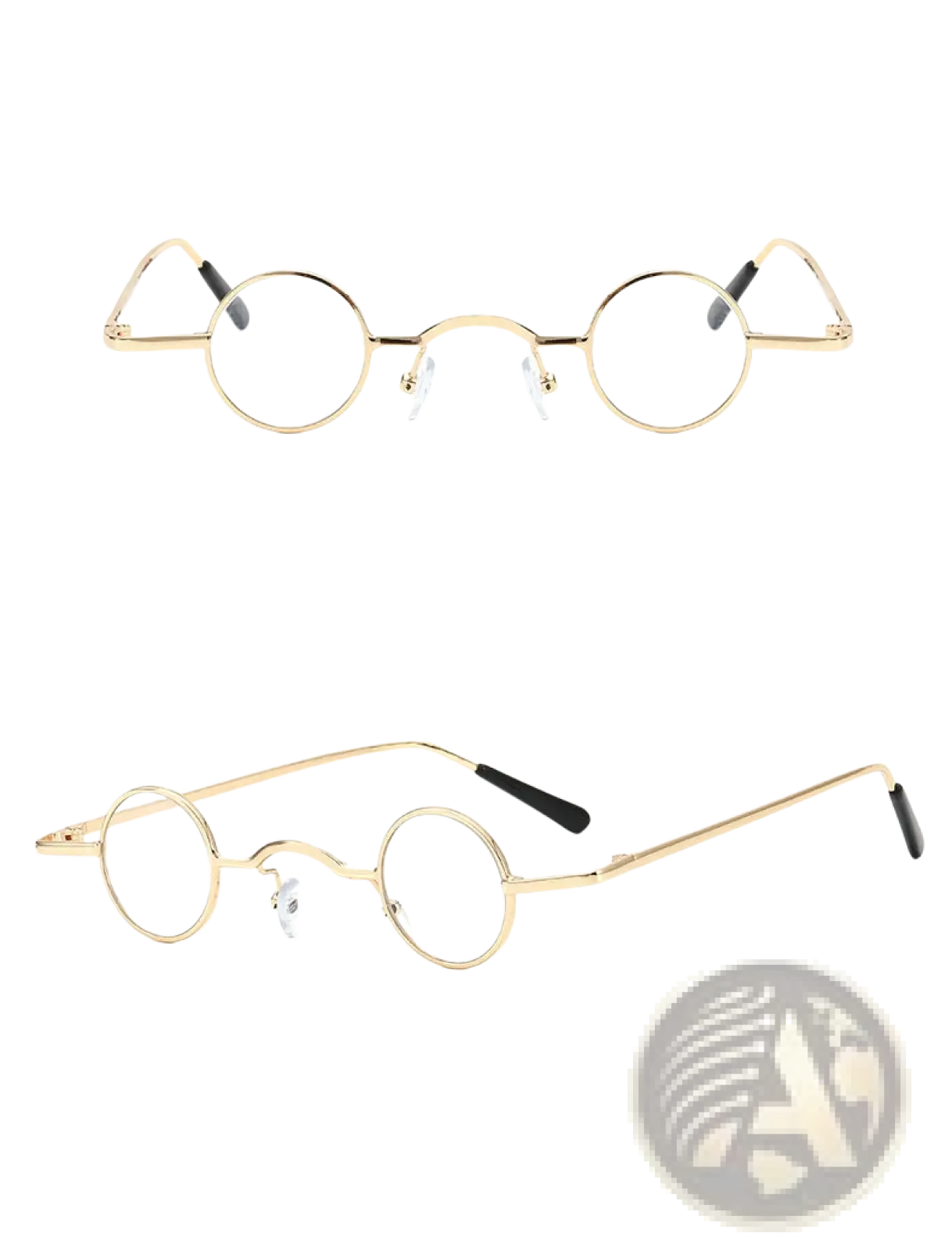 Retro Round Metal Hip Hop Sunglasses