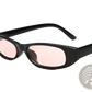 Retro Small Frame Cat Eye Uv400 Fashion Sunglasses
