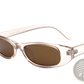 Retro Small Frame Cat Eye Uv400 Fashion Sunglasses