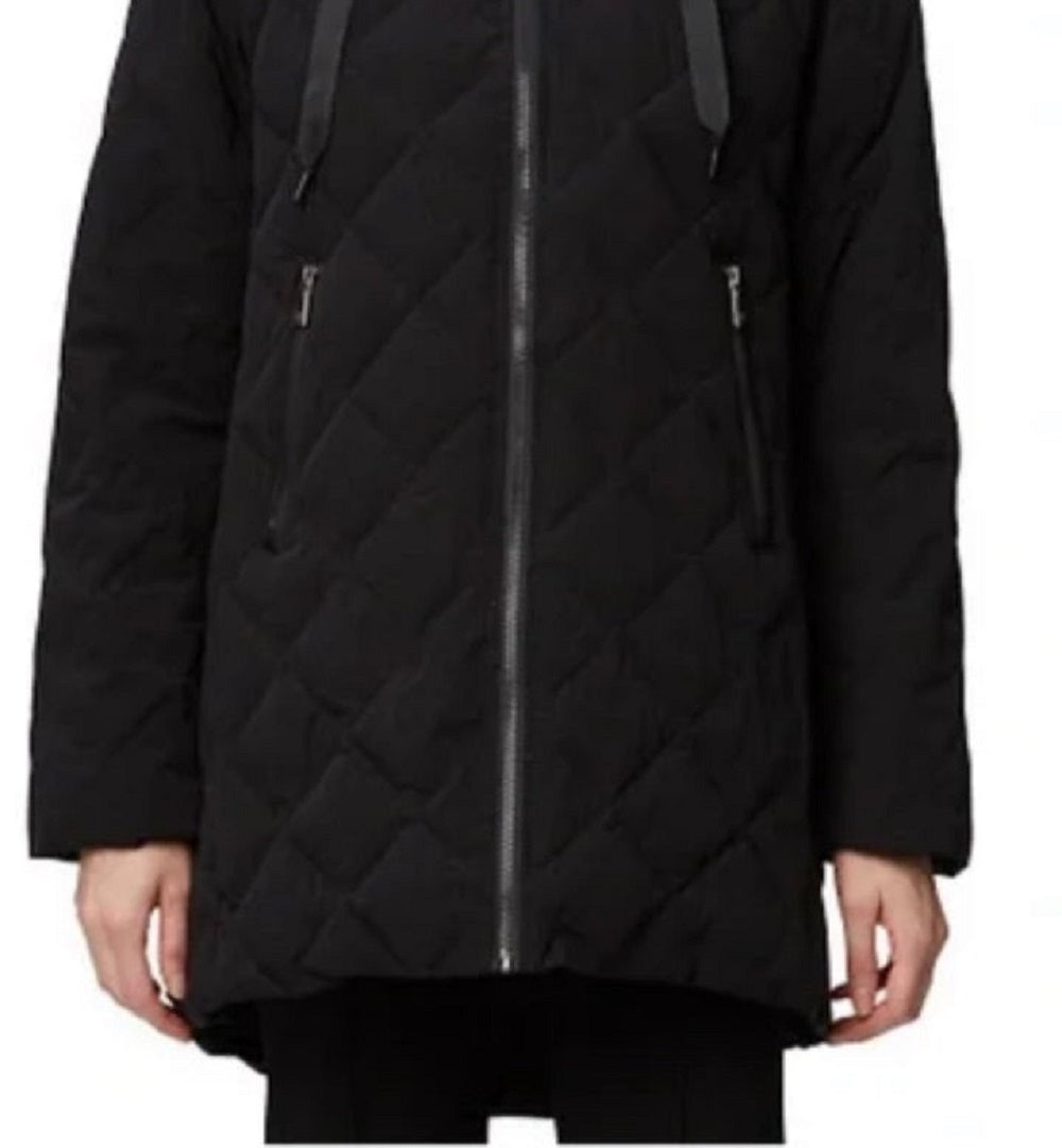 Minha loja feminina com desconto para clima frio Rainforest Thermoluxe Parka Puffy Down Jacket Coat Preto Tamanho X-G