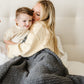 Ribbed Bamboni® Toddler Blanket
