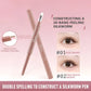 Rose Gold Dual Ended Eyeshadow and Silkworm Pen